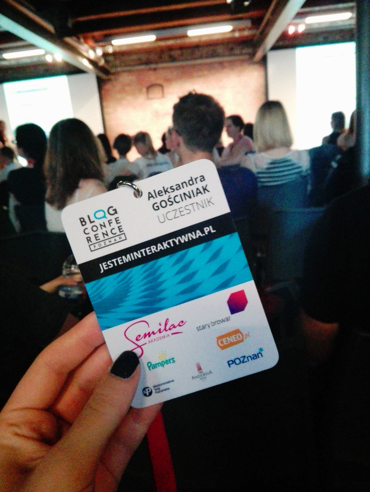 Interaktywna na Blog Conference Poznań 2016