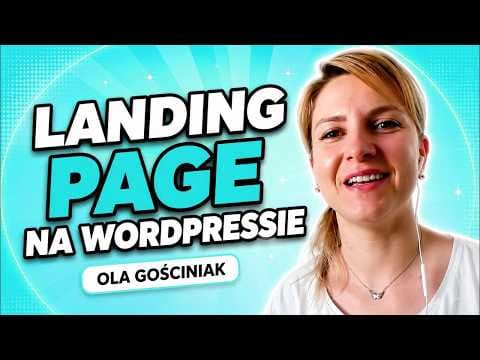 Landing Page na WordPressie - LIVE - Jestem Interaktywna