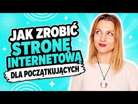 Jak zrobić stronę internetową -  dla początkujących - LIVE - Jestem Interaktywna