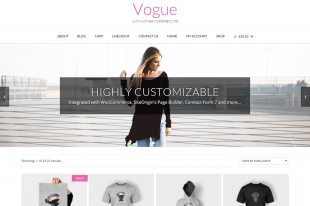 Vogue - darmowe motywy WooCommerce