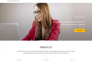 Business One Page - tania strona internetowa wizytówkowa