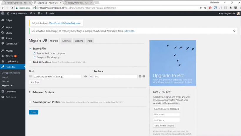 ssl do wordpress