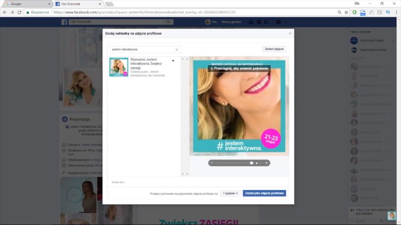 jak stworzyc nakladke na fb