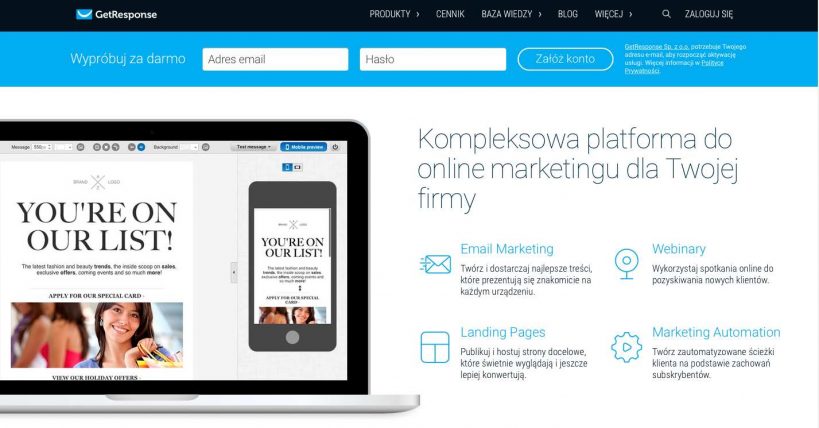Program do newslettera - GetResponse, Mailerlite czy MailChimp?