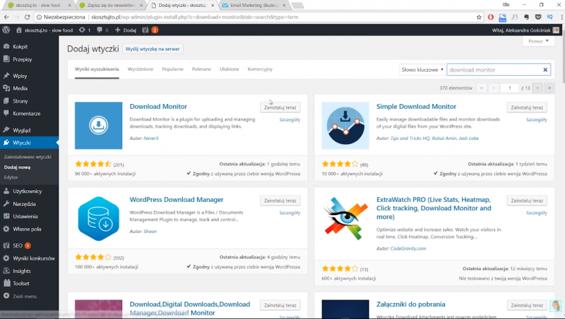  Lead magnet w WordPress