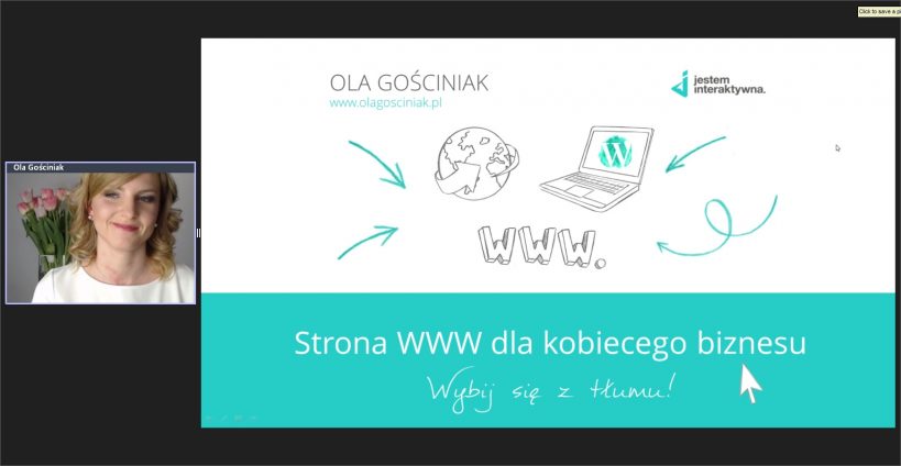 Strona WWW dla kobiecego biznesu - wybij się z tłumu!