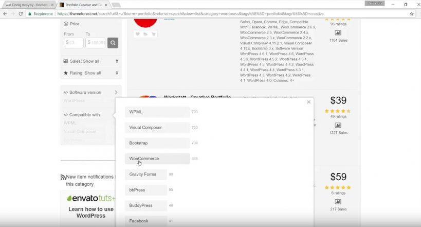 ThemeForest – jak wybrać i zainstalować płatny motyw?