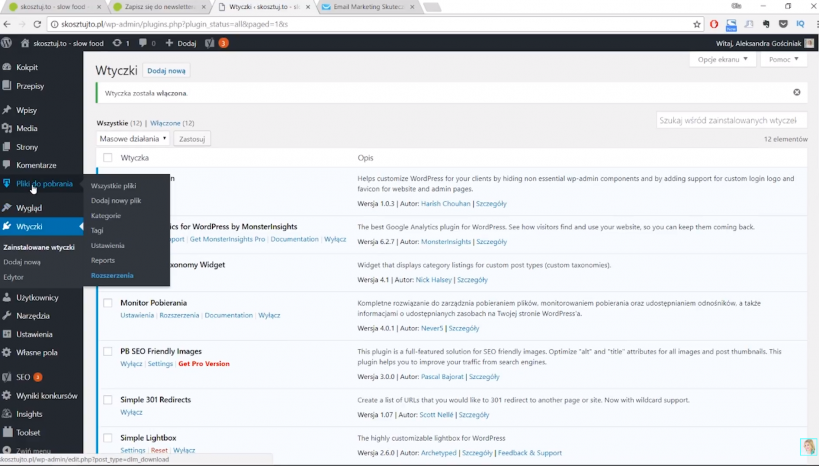 Lead magnet w WordPress