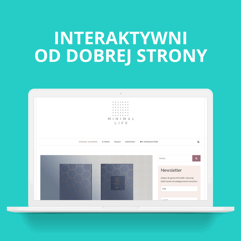 Własny sklep internetowy jak zacząć - historia krok po kroku Natalii z Minimalife